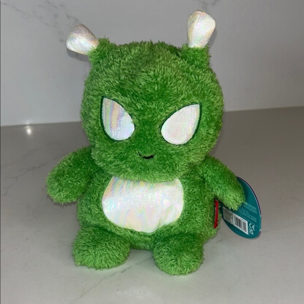 Bum Bumz - Matt the Green Plush Alien Toy New